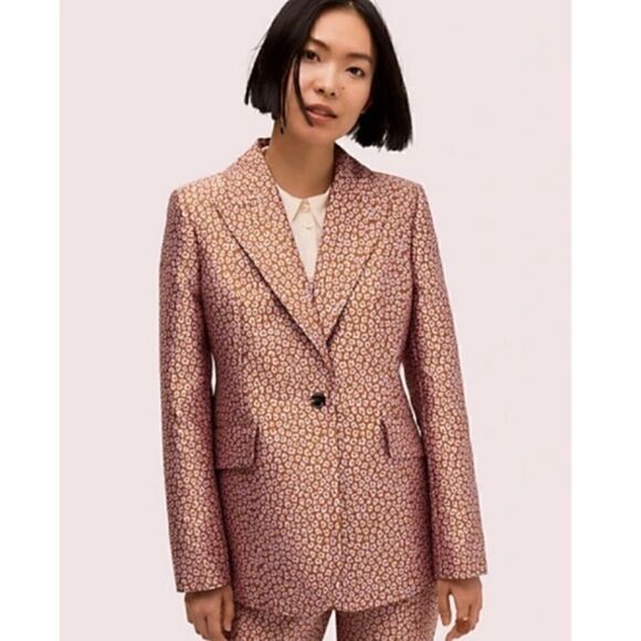 KATE SPADE Leopard Blazer   - Picture 1 of 2